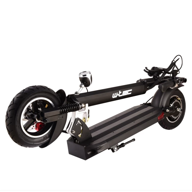 W-TEC Tenmark III Elektroroller mit Sitz und Gepäcktasche