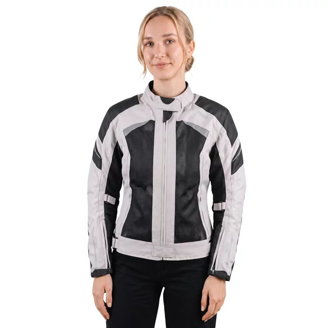 Damen Sommer Textil-Motojacke BOS Aylin - neon
