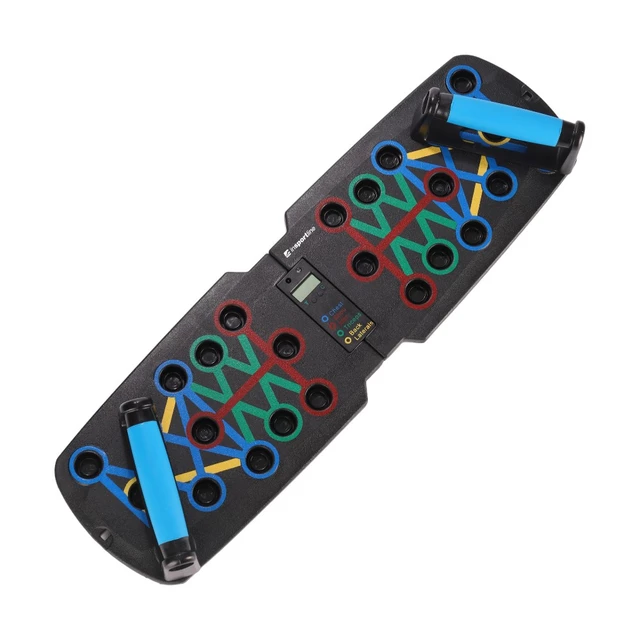 inSPORTline Pushap Evo multifunktionales Liegebrett mit Display