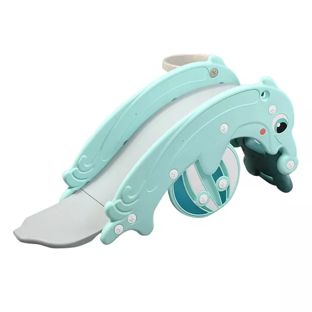 Kinderrutsche und Schaukel 3in1 inSPORTline Frofino - orange