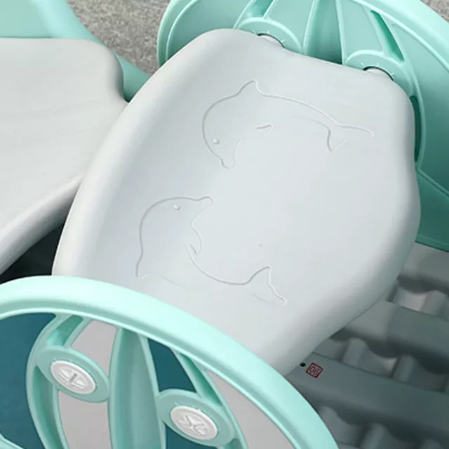 Kinderrutsche und Schaukel 3in1 inSPORTline Frofino - orange