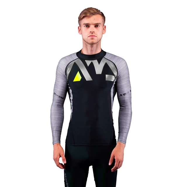 Aqua Marina Division Herren Shirt für Wassersport - grau - grau