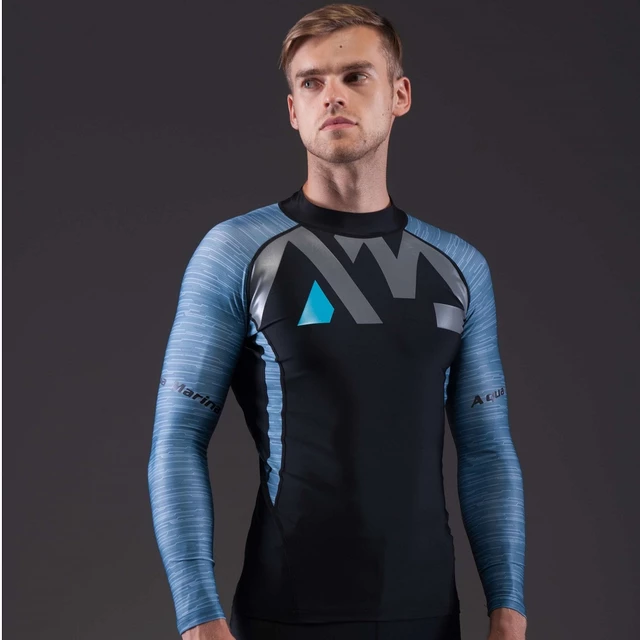 Aqua Marina Division Herren Shirt für Wassersport - grau