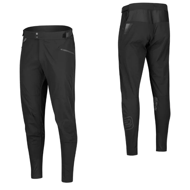 Lockere Herren-Radhose Etape Enduro - schwarz - schwarz