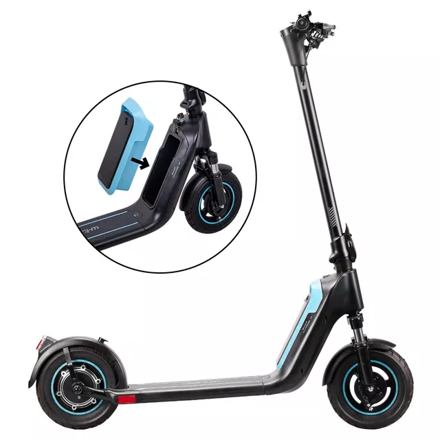 W-TEC SwapCharge 500W 10" Elektroroller mit abnehmbarer Batterie