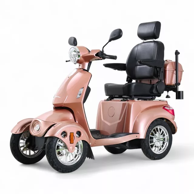 inSPORTline Antun elektrischer vierrädriger Wagen - světlá terakota