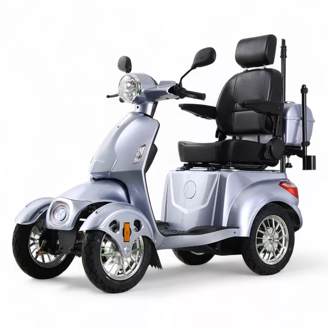 inSPORTline Antun elektrischer vierrädriger Wagen - levandulově stříbrná