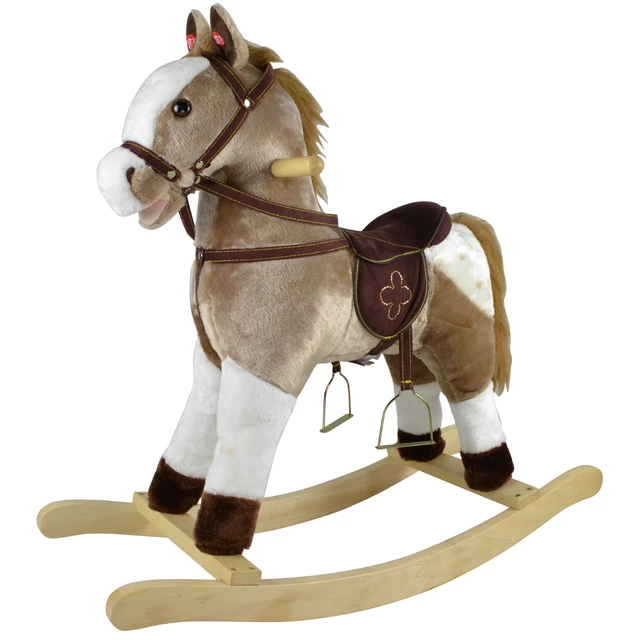 inSPORTline Kalucino Schaukelpferd mit Soundeffekten