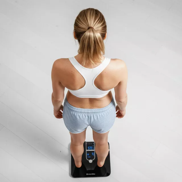 Smart Personenwaage inSPORTline Syncale 100 - schwarz