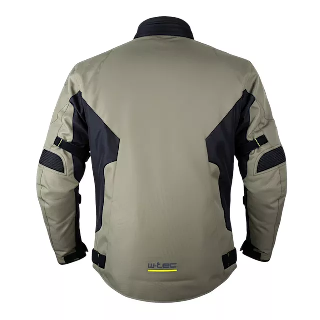 W-TEC Karmal Touring Motorradjacke - černo-olivově zelená