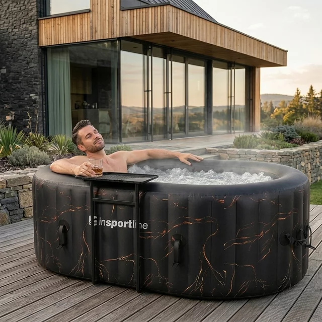 Whirlpool inSPORTline Voytano 150x80x65 cm - blau
