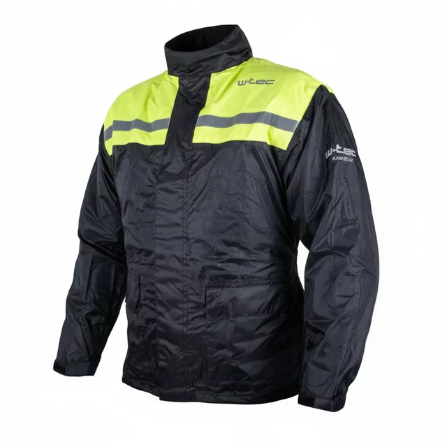 W-TEC Nowet-Motorradjacke - schwarz-fluo
