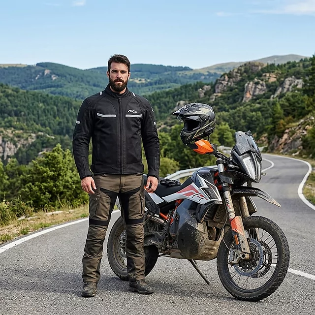 Herren-Sommer-Motojacke BOS Libera