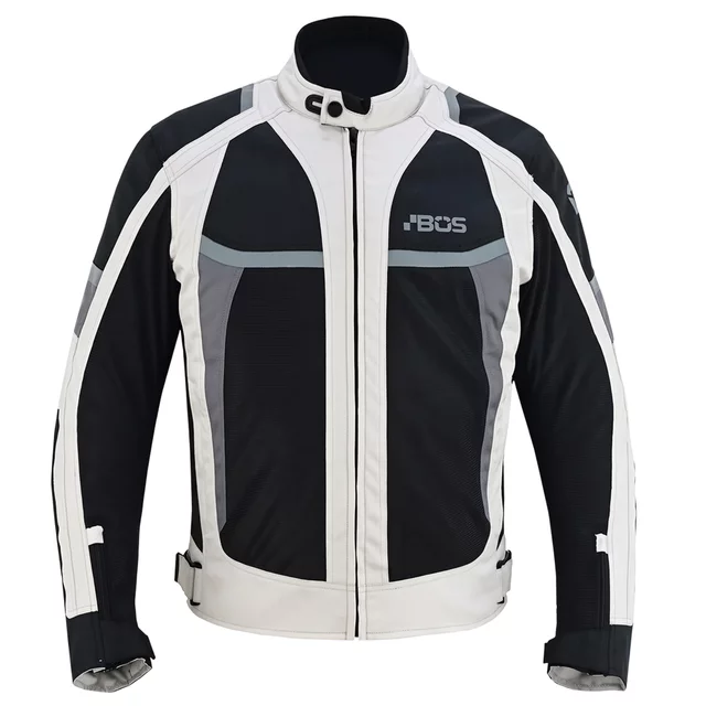 Herren-Sommer-Motojacke BOS Libera - schwarz