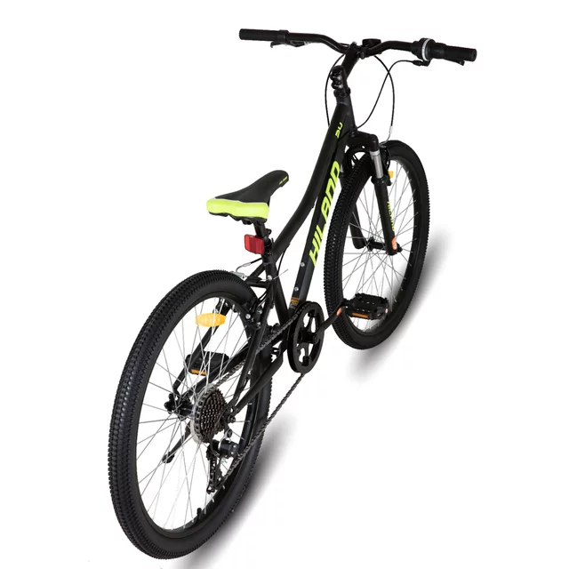 Hiland Climber 24" Junior-Mountainbike • 140–160 cm - schwarz