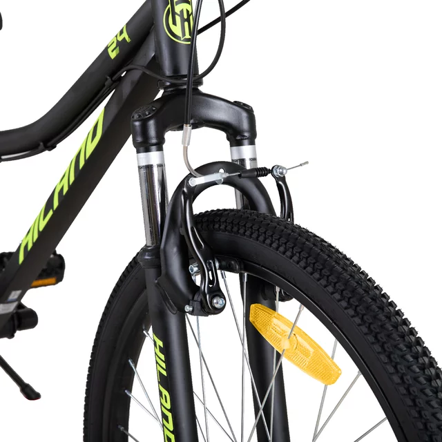 Hiland Climber 24" Junior-Mountainbike • 140–160 cm - schwarz