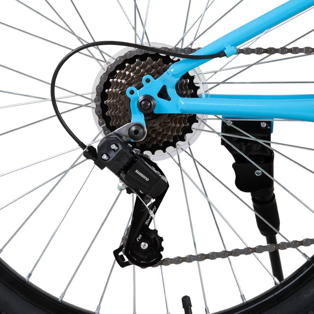 Hiland Climber 24" Junior-Mountainbike • 140–160 cm - schwarz