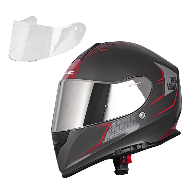 W-TEC V127 Red Light Motorradhelm
