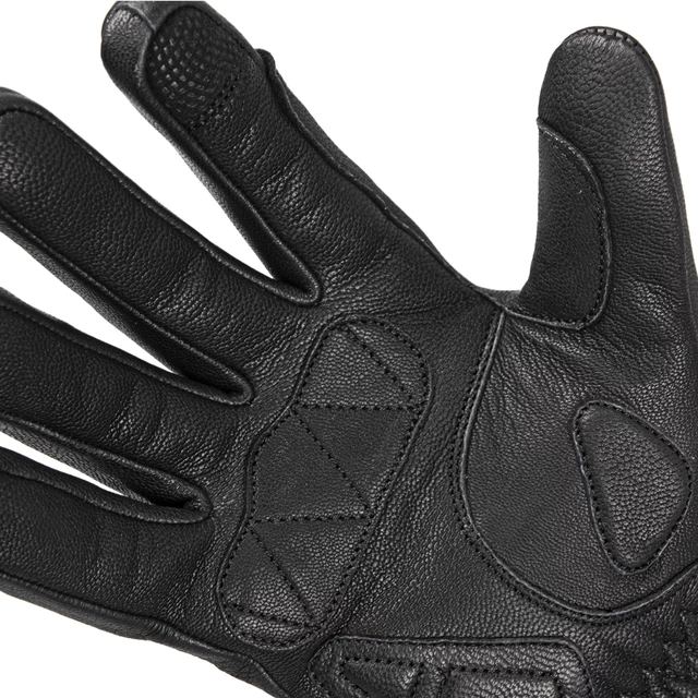 W-TEC Perchta Damen Leder Motorradhandschuhe - schwarz
