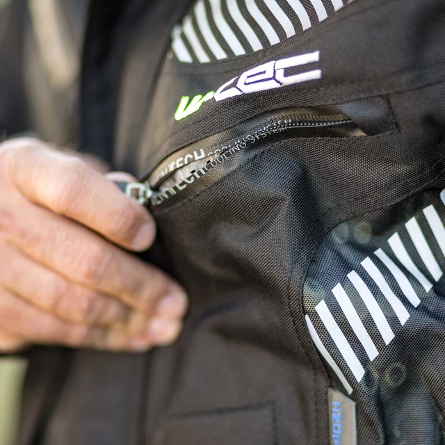 W-TEC Kamicer NF-2100 Herren-Motorradjacke - schwarz-rot