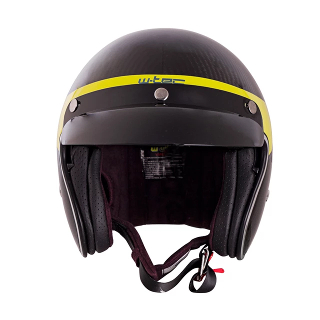 W-TEC V587 Motorradhelm - Glossy Carbon