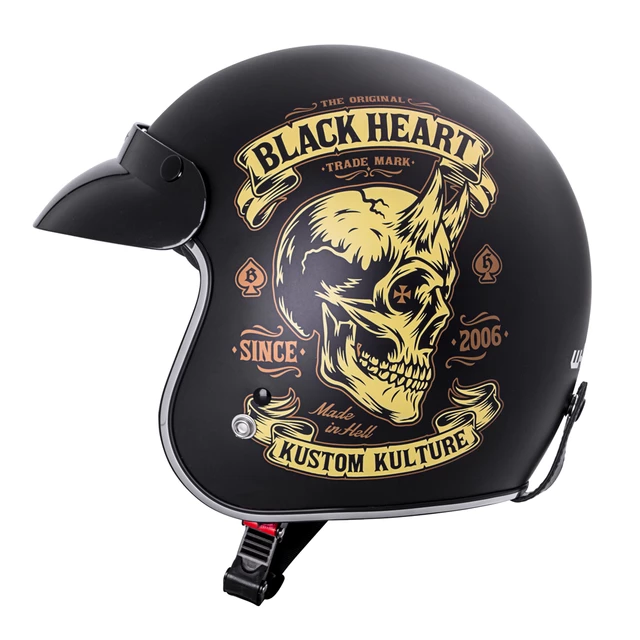 W-TEC V541 Black Heart Motorrad Helm