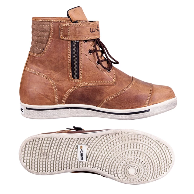 W-TEC JuriCE Motorradstiefel - Kupfer-Canyon-Braun