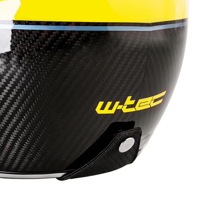 W-TEC V587 Motorradhelm - Glossy Carbon