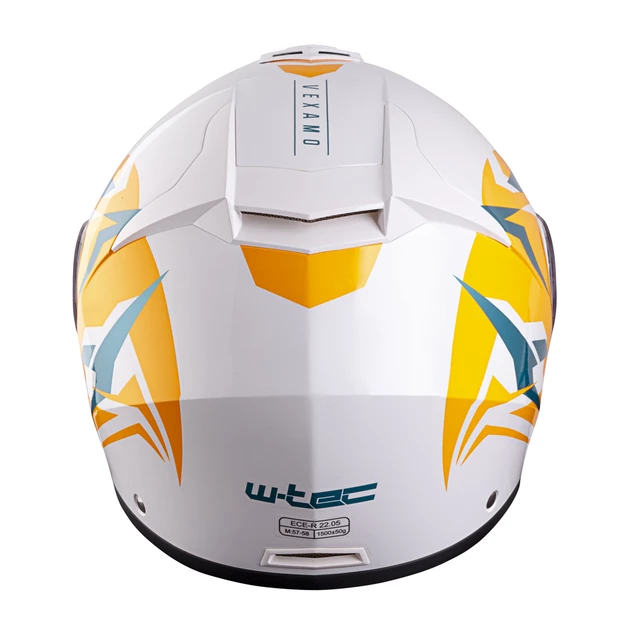 W-TEC Vexamo PI Graphic Klapphelm mit Pinlock® - White Graphic