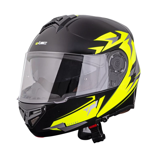 W-TEC Vexamo PI Graphic Klapphelm mit Pinlock® - White Graphic