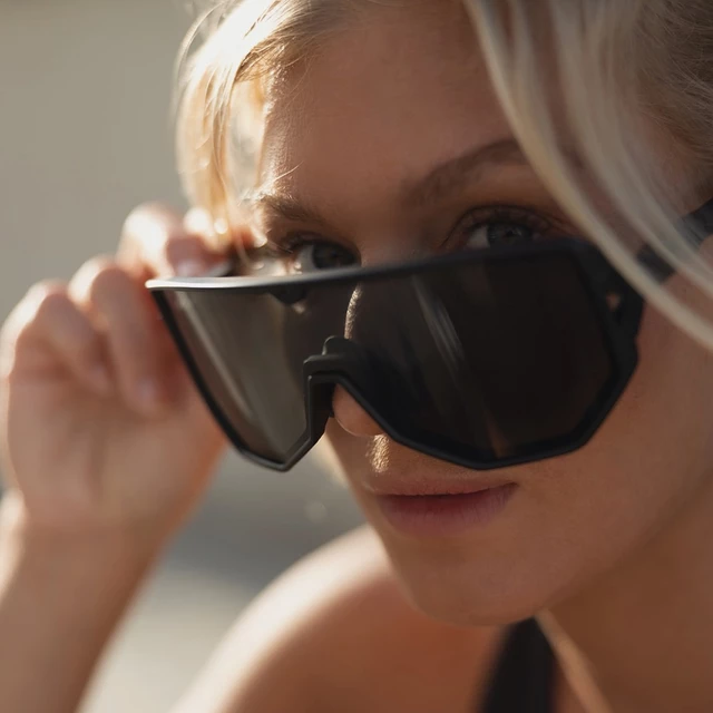 Sport-Sonnenbrille Tripoint Reschen - Matt Black Smoke Cat.3