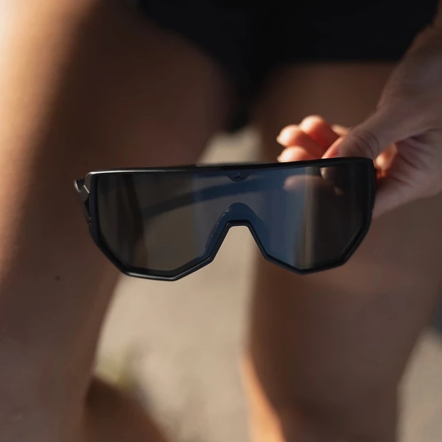 Sport-Sonnenbrille Tripoint Reschen - Matt Black Smoke Cat.3