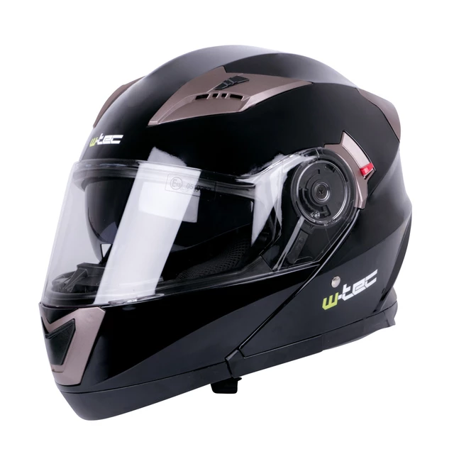 W-TEC YM-925 Klapphelm - Pure Matt Black