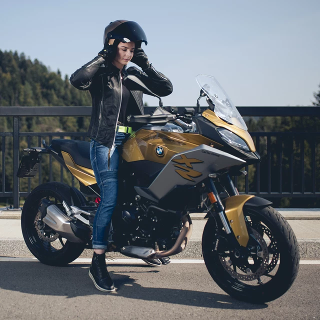 W-TEC Ekscita Damen Motorradjeans - blau