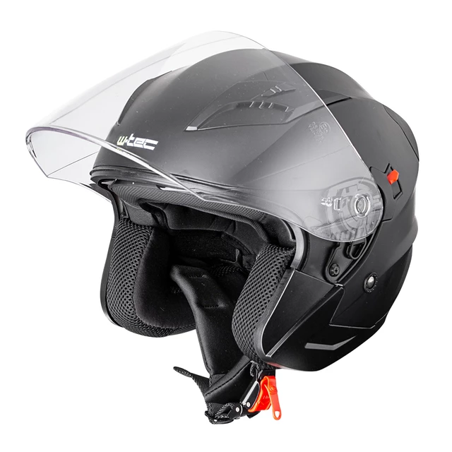 W-TEC Putta Motorrad-Helm - schwarz matt
