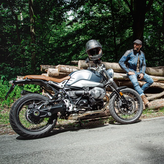 W-TEC Kareko Motorradjacke - blau