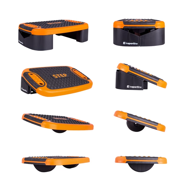 inSPORTline Multifun Multifunktions- Stepbrett - schwarz-orange