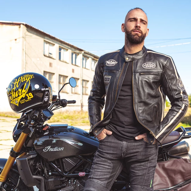 W-TEC Café Racer Motorradhelm - 3Ways Surf