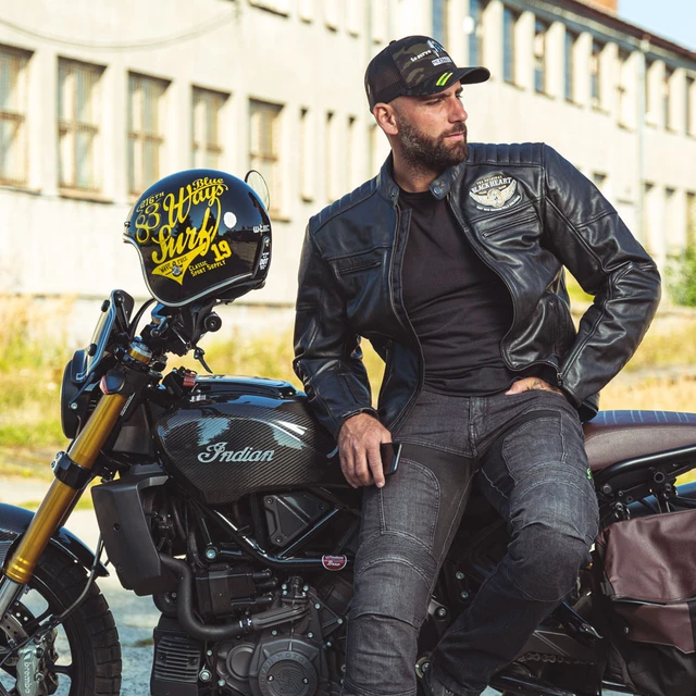 W-TEC Café Racer Motorradhelm - 3Ways Surf