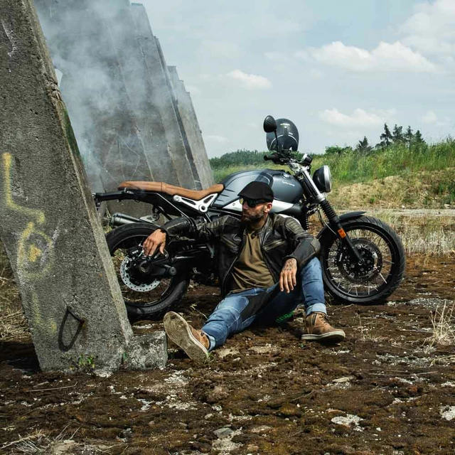 W-TEC JuriCE Motorradstiefel - Kupfer-Canyon-Braun