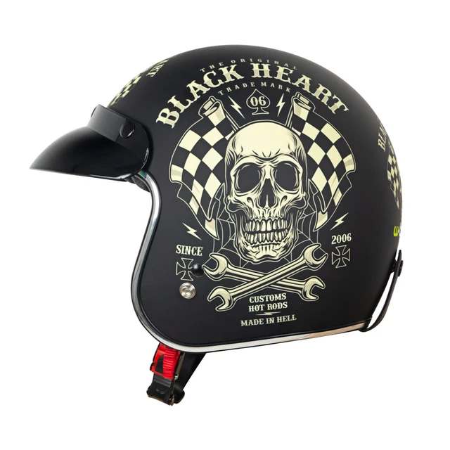 W-TEC V541 Black Heart Motorrad Helm