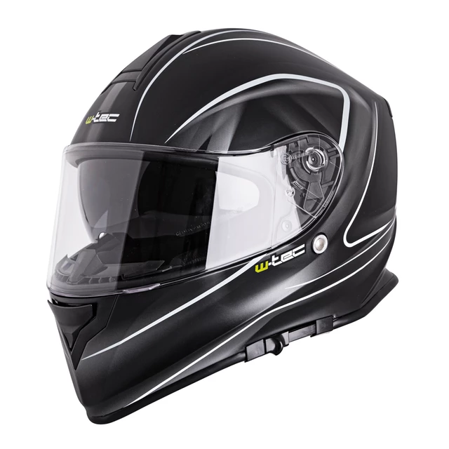 Motorradhelm W-TEC V127 - mattschwarz