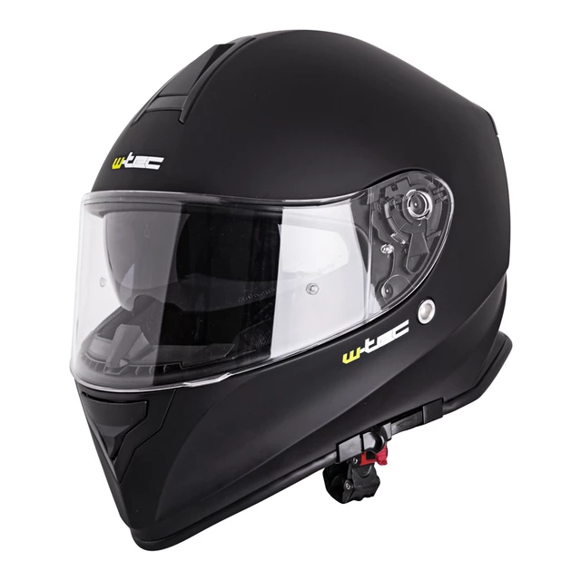 Motorradhelm W-TEC V127 - mattschwarz - mattschwarz