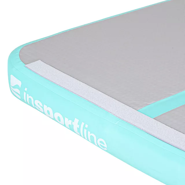 Airtrack inSPORTline Airstunt 300x100x10 cm weiß mit elektrischer Pumpe