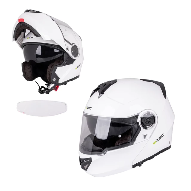 W-TEC V270 PP Klapphelm - schwarz-grün