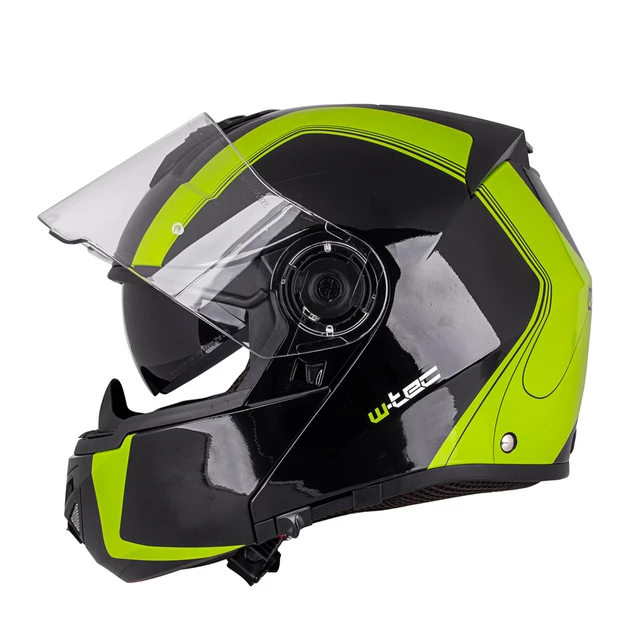W-TEC V270 PP Klapphelm - schwarz-grün