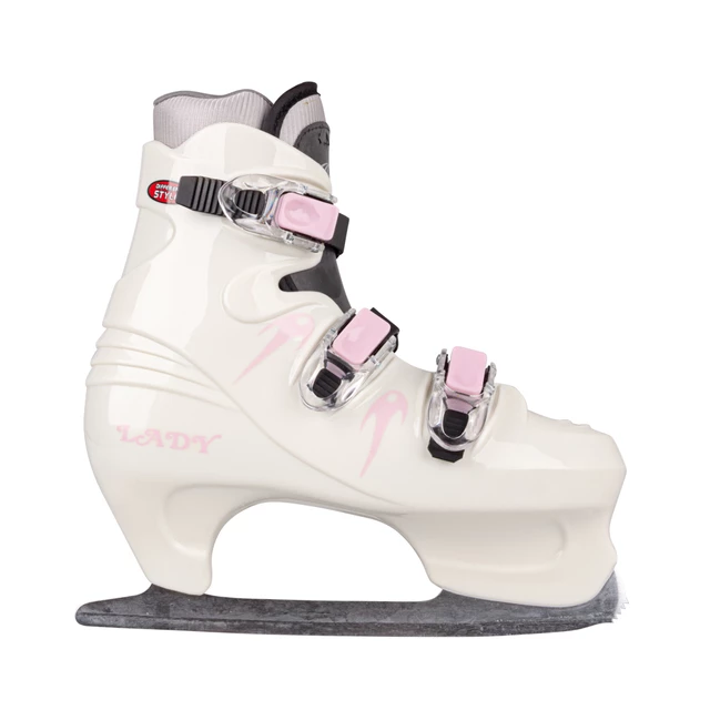 Spartan Lady Winterschlittschuhe - weiß-rosa - weiß-rosa