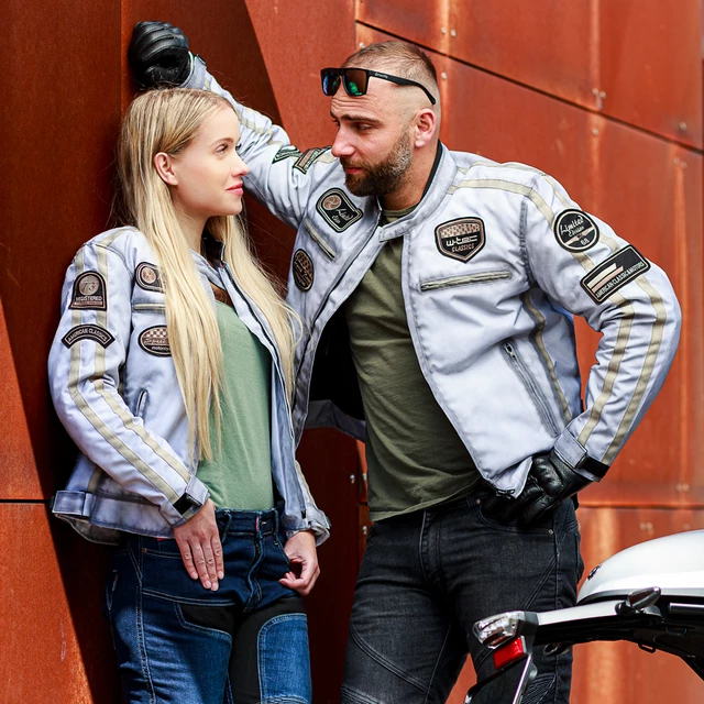 W-TEC Virgini  Damen Textiljacke - weiß