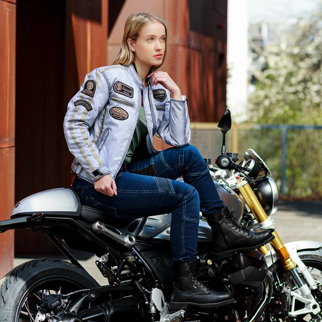 W-TEC Virgini  Damen Textiljacke - weiß