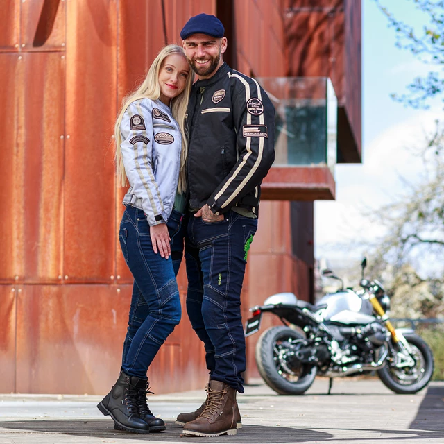 W-TEC Virgini  Damen Textiljacke - weiß